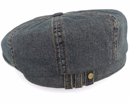 Hatteras Denim Used Denim Flat Cap