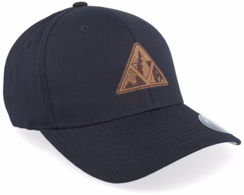 Triangle Shape Mountain Patch Black Flexfit