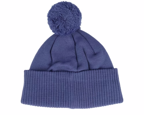Winter Collection Knit Solid Royal Pom