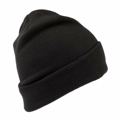 Dock Worker Recycled Beanie Hat - Black