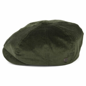 Brood Corduroy Newsboy Cap - Moss