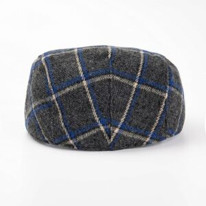 Single Panel Cotton Fitted Newsboy Cap