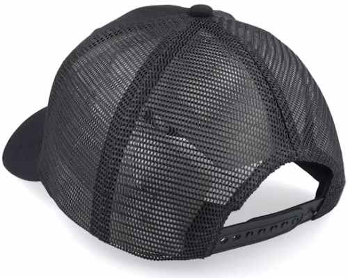 Skewed Black Trucker