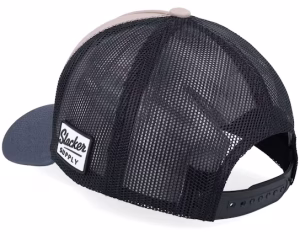 Wilder Beer Light GreyBlackCharcoal A-frame Trucker