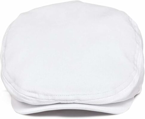 Men Ivy Cap Cotton Twill Newsboy Flat