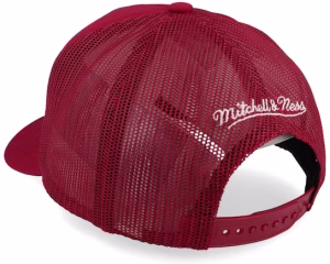 Miami Heat Evergreen Red A-frame Trucker