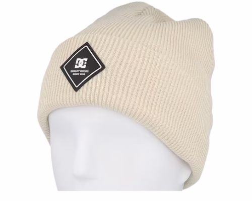 Label Beanie Oatmeal Cuff