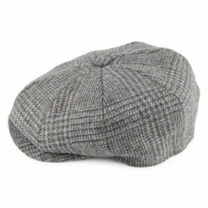 Country Tweed Newsboy Cap - Grey