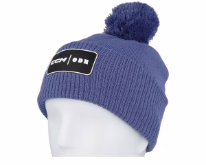 Winter Collection Knit Solid Royal Pom