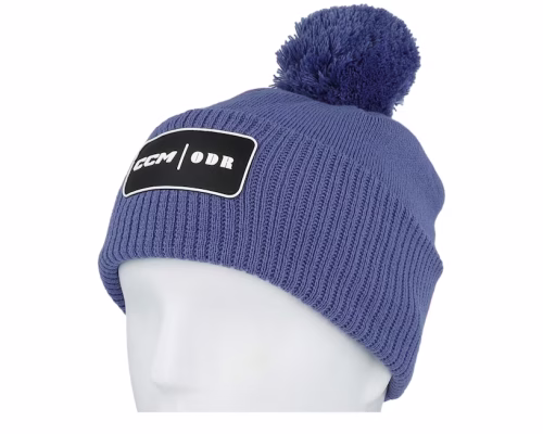 Winter Collection Knit Solid Royal Pom