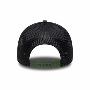 A-Frame Trucker Cap - NE Patch - Moss
