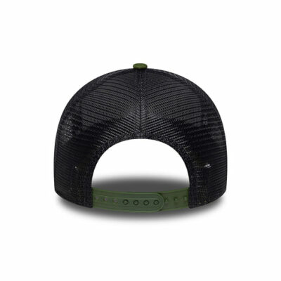 A-Frame Trucker Cap - NE Patch - Moss