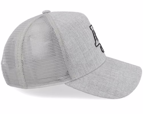 Deco Patch Cap Mid Grey Marl A-frame Trucker