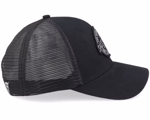 Skewed Black Trucker