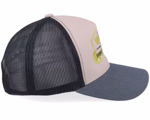 Wilder Beer Light GreyBlackCharcoal A-frame Trucker