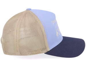 Direction Over Speed Light Blue/Khaki/Navy A-frame Trucker