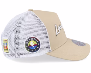 Los Angeles Lakers Sand/White Trucker