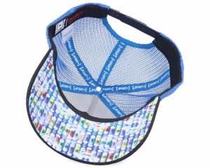 Dragon Ball Capsule WhiteBlueBlack A-Frame Trucker