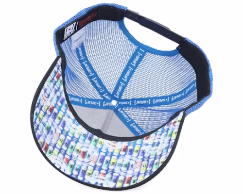 Dragon Ball Capsule WhiteBlueBlack A-Frame Trucker