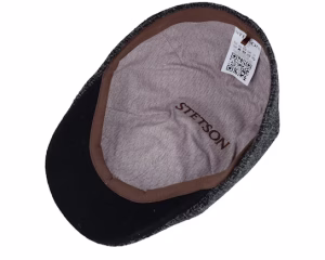Texas Wool Grey Flat Cap