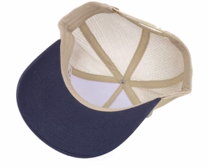 Direction Over Speed Light Blue/Khaki/Navy A-frame Trucker