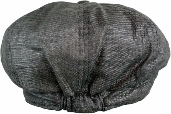 Men's Linen Applejack Newsboy Cap
