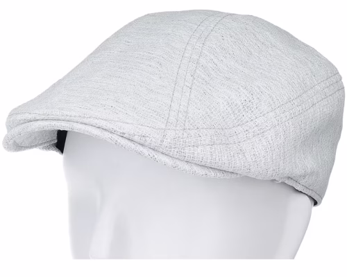 Pax Sixpence Light Grey Melange Flat Cap