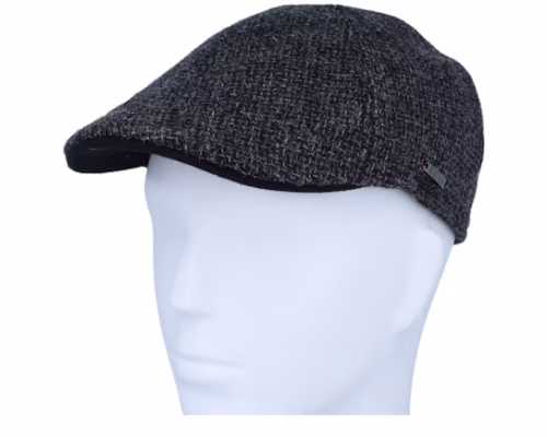 Texas Wool Grey Flat Cap