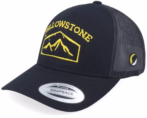 Mountain Black A-Frame Trucker