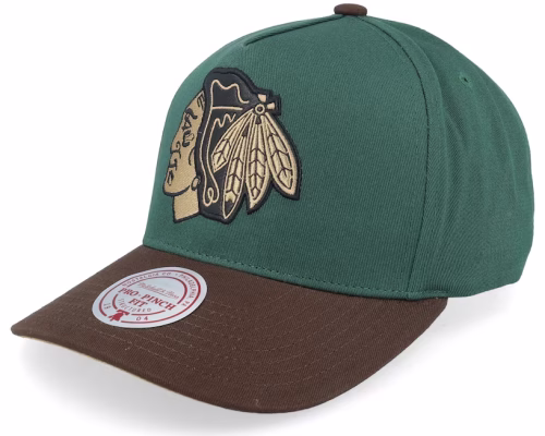 Exclusive x Chicago Blackhawks Pro Crown GreenBrown A-frame Adjustable