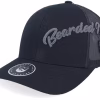 Side Arch 3d Logo Retro Black Trucker