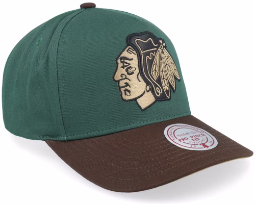 Exclusive x Chicago Blackhawks Pro Crown GreenBrown A-frame Adjustable