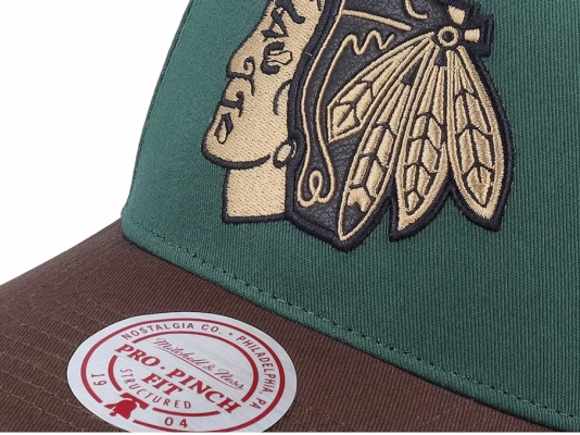 Exclusive x Chicago Blackhawks Pro Crown GreenBrown A-frame Adjustable