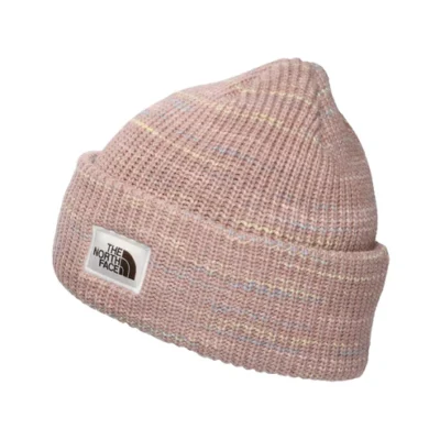 Salty Bae Space Dyed Recycled Beanie Hat - Dark Rose