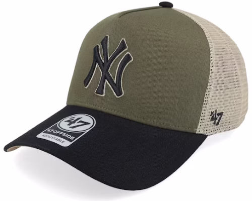 New York Yankees MLB Mesh 47 Offside Dt Sedalwood/Black A-frame Trucker