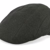 Wool Mix Loden Flat Cap
