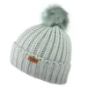 Saltburn Pom Bobble Hat - Ice Blue