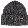 Beanie Melange Black Cuff