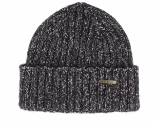 Beanie Melange Black Cuff