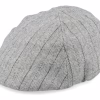 Woolmix Fabric Ivy Grey Flat Cap