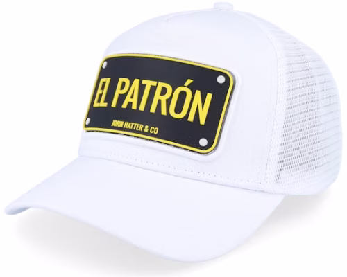 Rubber- El Patron White Trucker