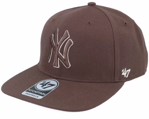 New York Yankees No Shot Tain Brown Baseball Cap