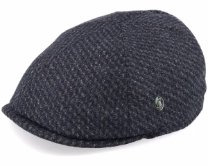 Sixpence Navy Flat Cap