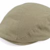 Alfred Sixpence Dusty Green Flat Cap