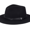 Messer BlackBlack Fedora Hat