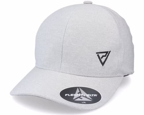 Black Insignia Delta Seamless Grey Mel Flexfit