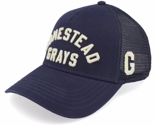 Homestead Grays Nl Valin Navy A-Frame Trucker