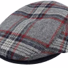 Erik Shetland Kombi Grey Flat Cap