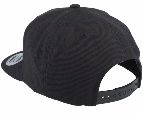 Compass Shield Brown Patch Black Baseball Cap