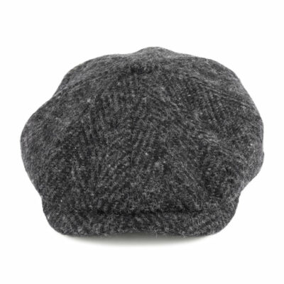 Hatteras Wool Newsboy Cap - Dark Grey